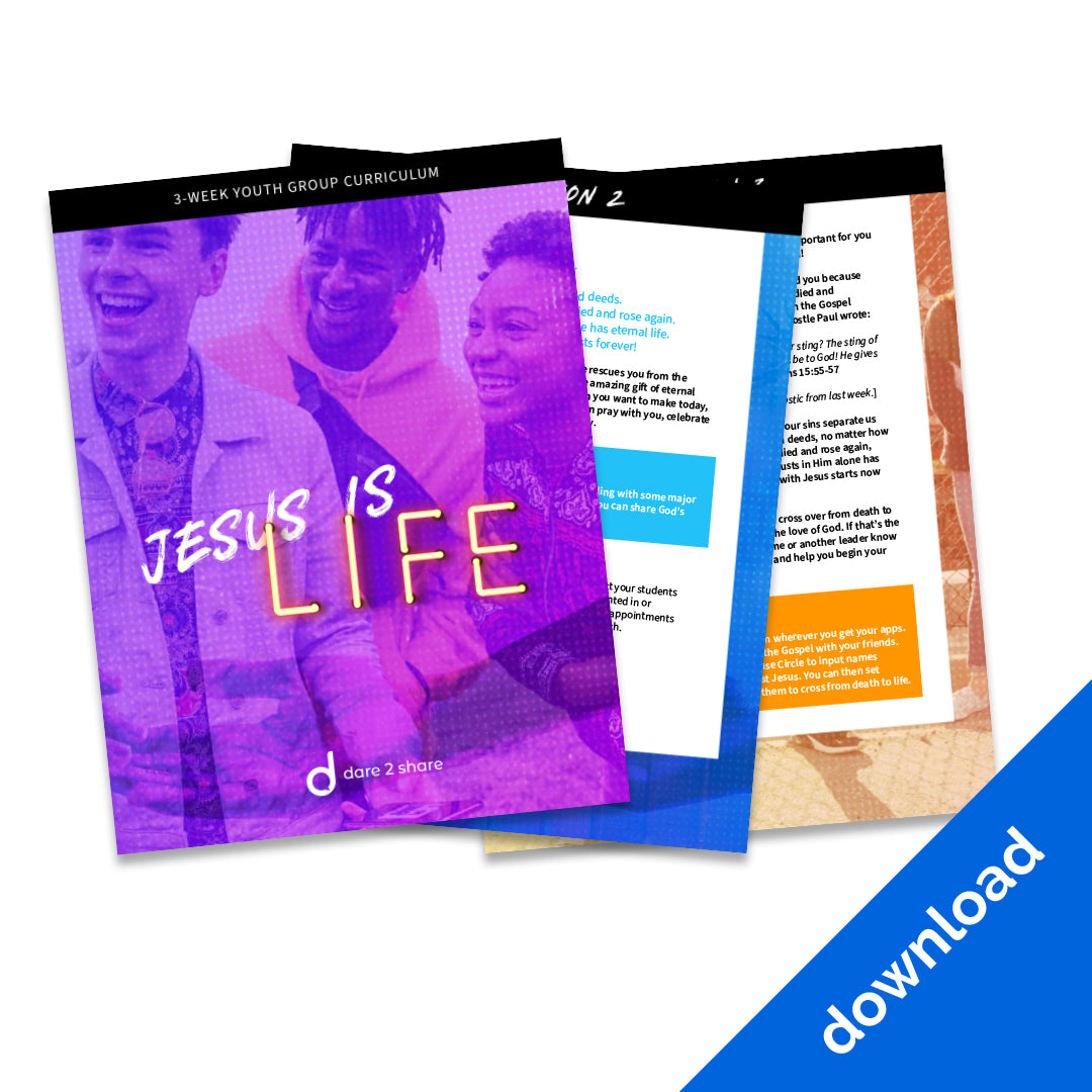 Jesus Is Life Digital Curriculum Dare 2 Share jesus-is-life-digital-curriculum-dare-2-share