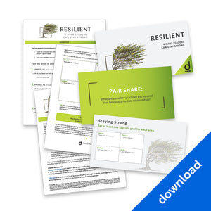 Resiient - digital curriculum for youth ministry leadership training